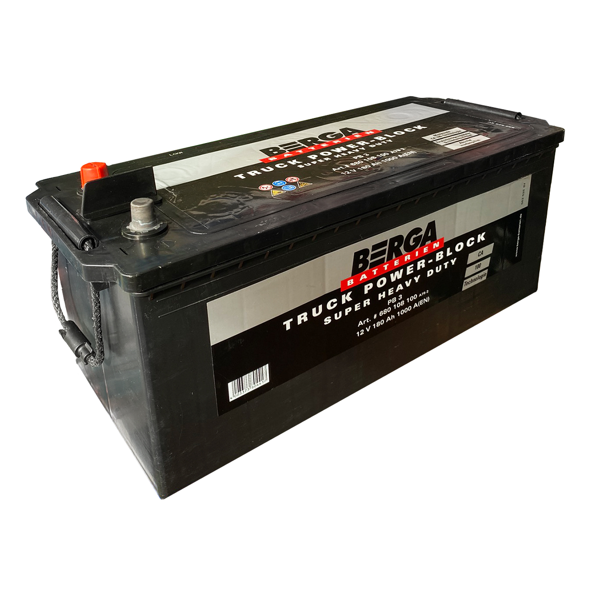 Акумулятор BERGA Truck Power Block 180Ah бокова(+/-) (1000EN)